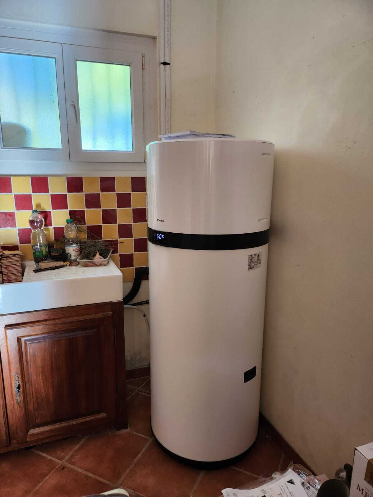 Installation pompe à chaleur Daikin à Seillons-Source-d'Argens