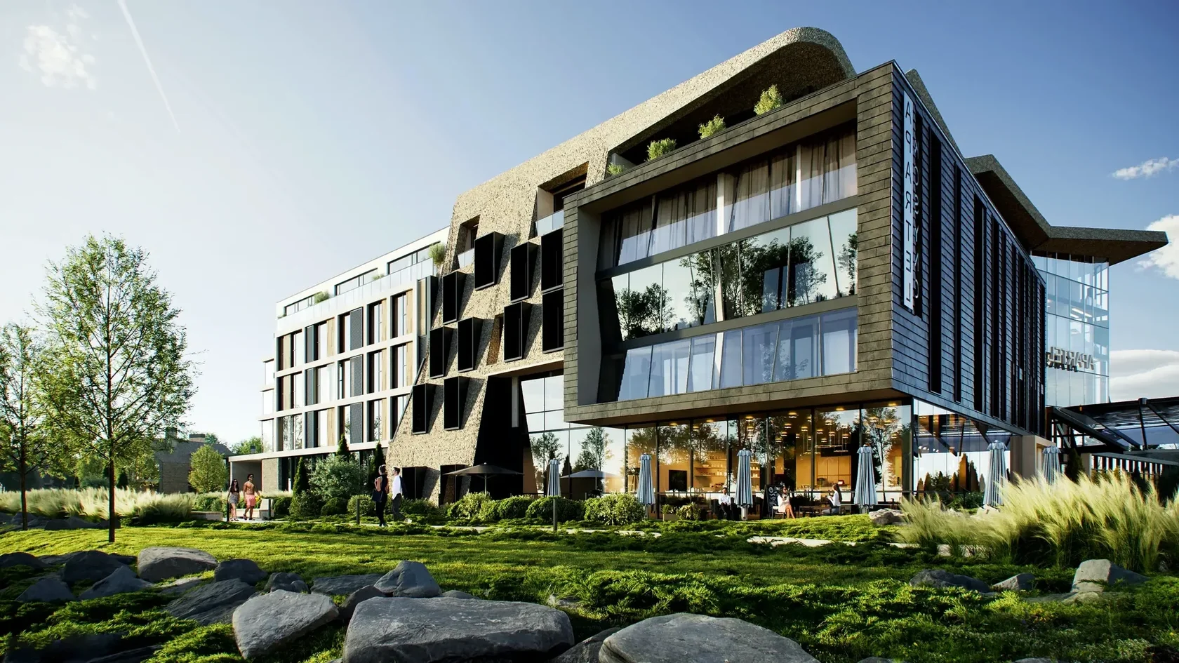 Apartel Kosyno Family Resort — главный вид комплекса