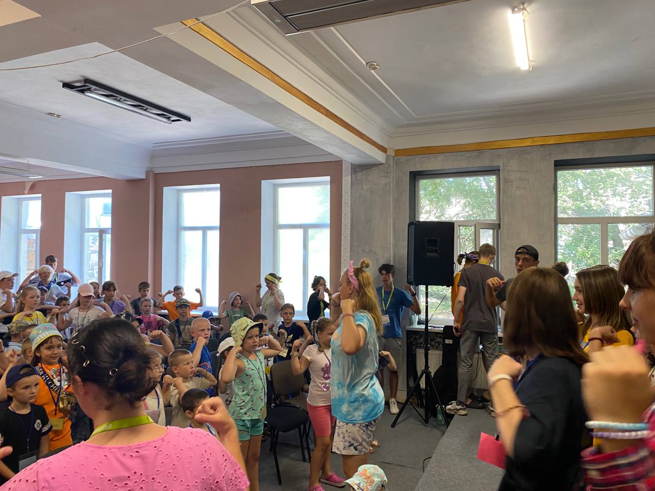 Some of our camp leaders are teens who came to our missionary schools earlier this year. Its beautiful to see them now serving the Lord after God transformed their lives. 