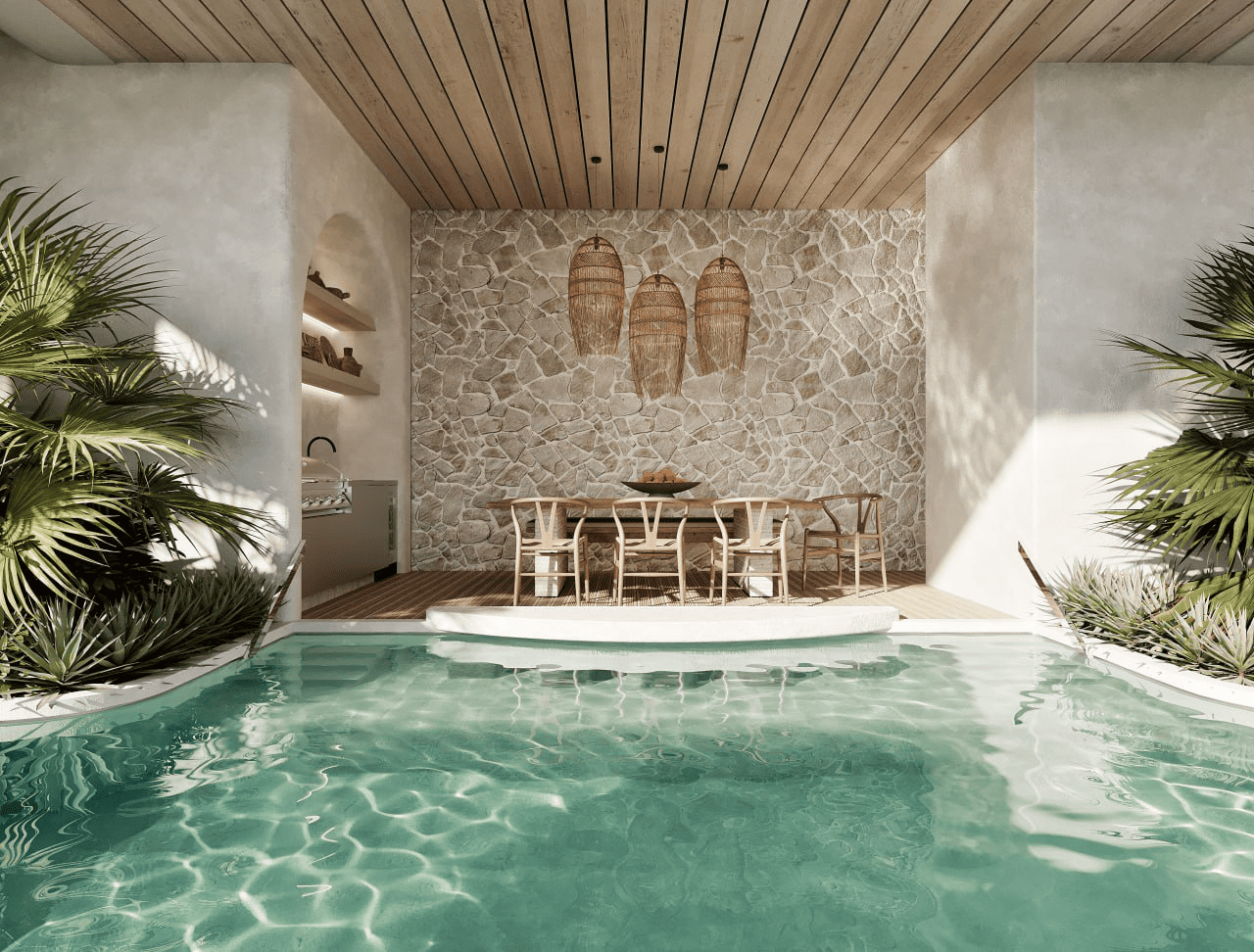 Miami Beach Villa interior detail 7