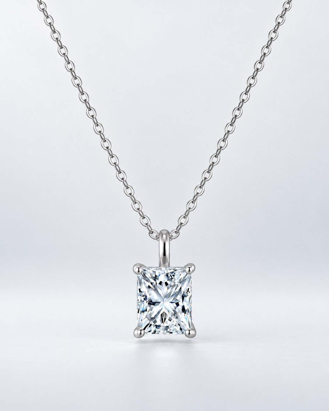 Radiant Solitaire VVS1 Pendant ICED KYIV