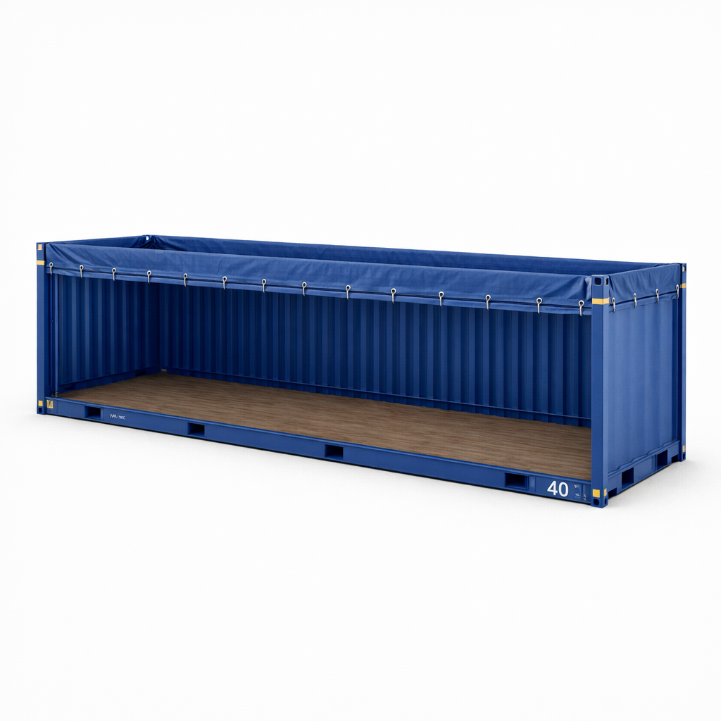 40’ Open Top konteiners