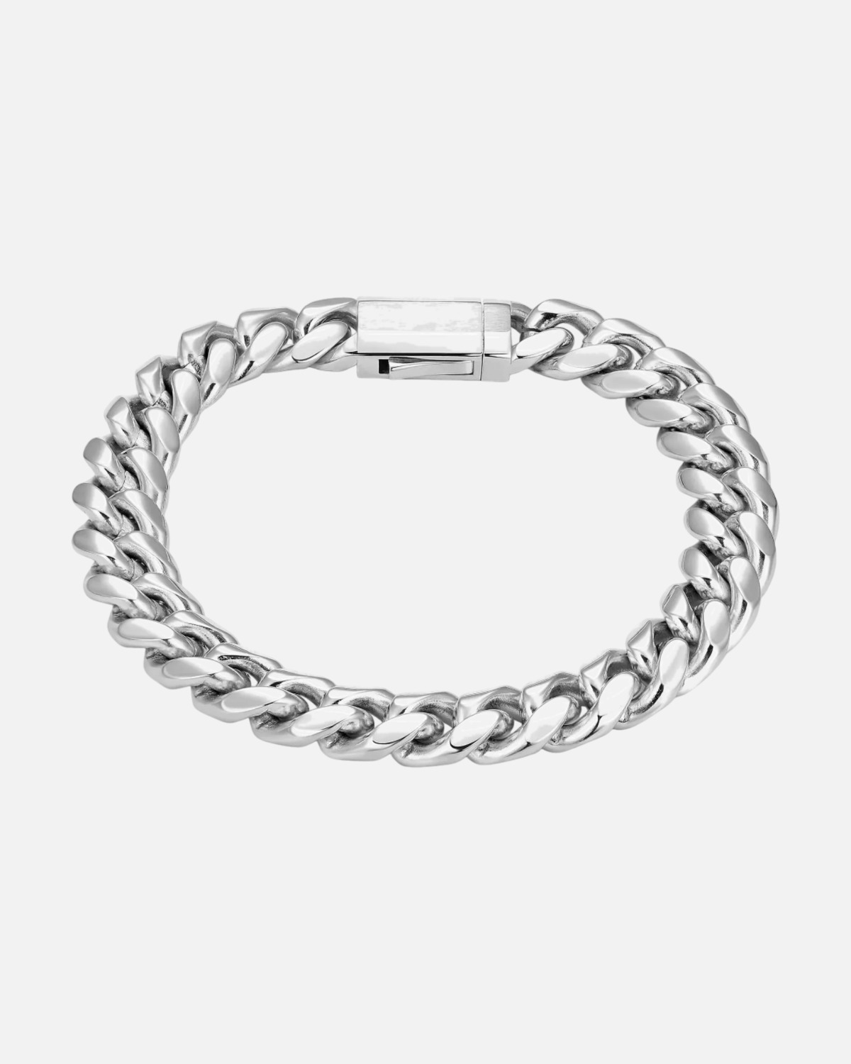 Cuban Link 10mm Bracelet Steel ICED KYIV