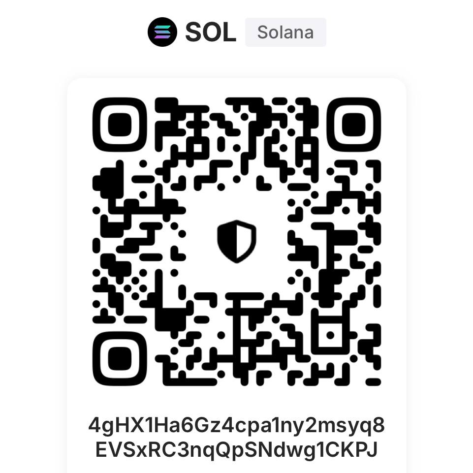 SOL (Solana) QR code