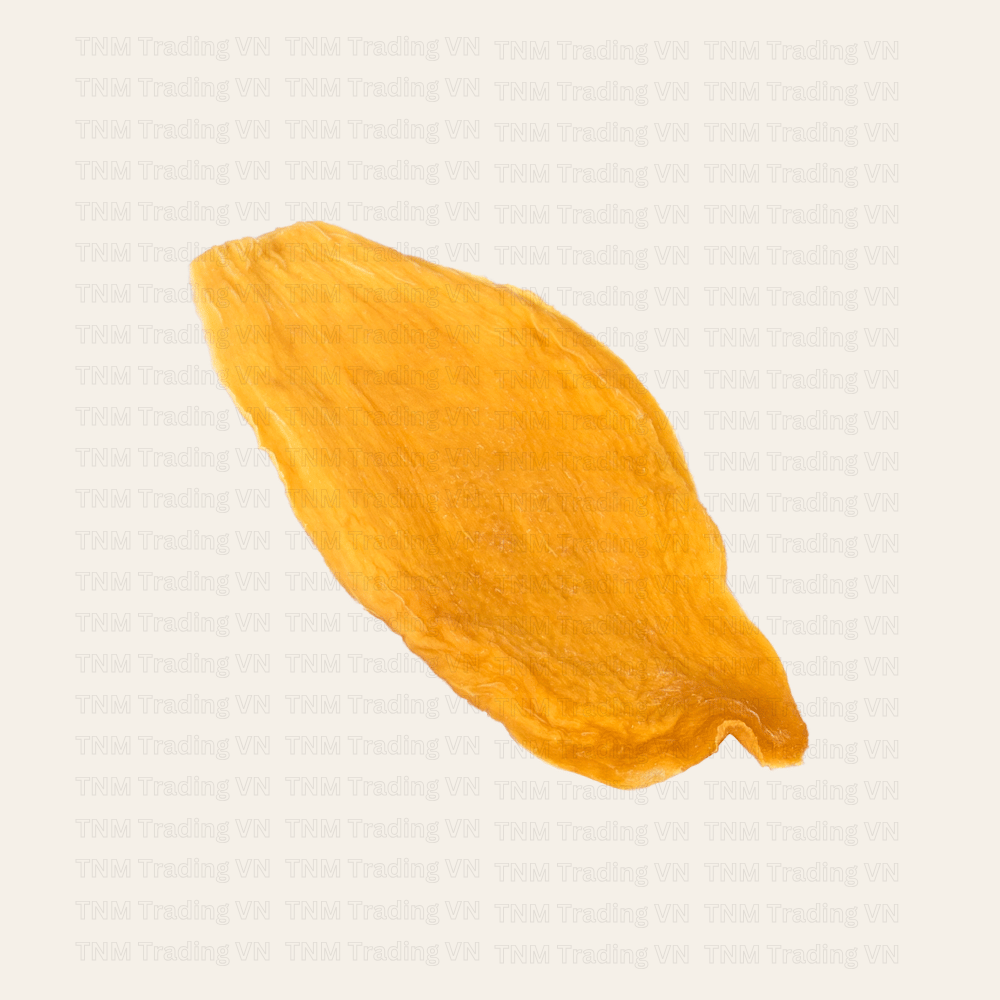 Single soft dried mango slice with no added sugar from Vietnam