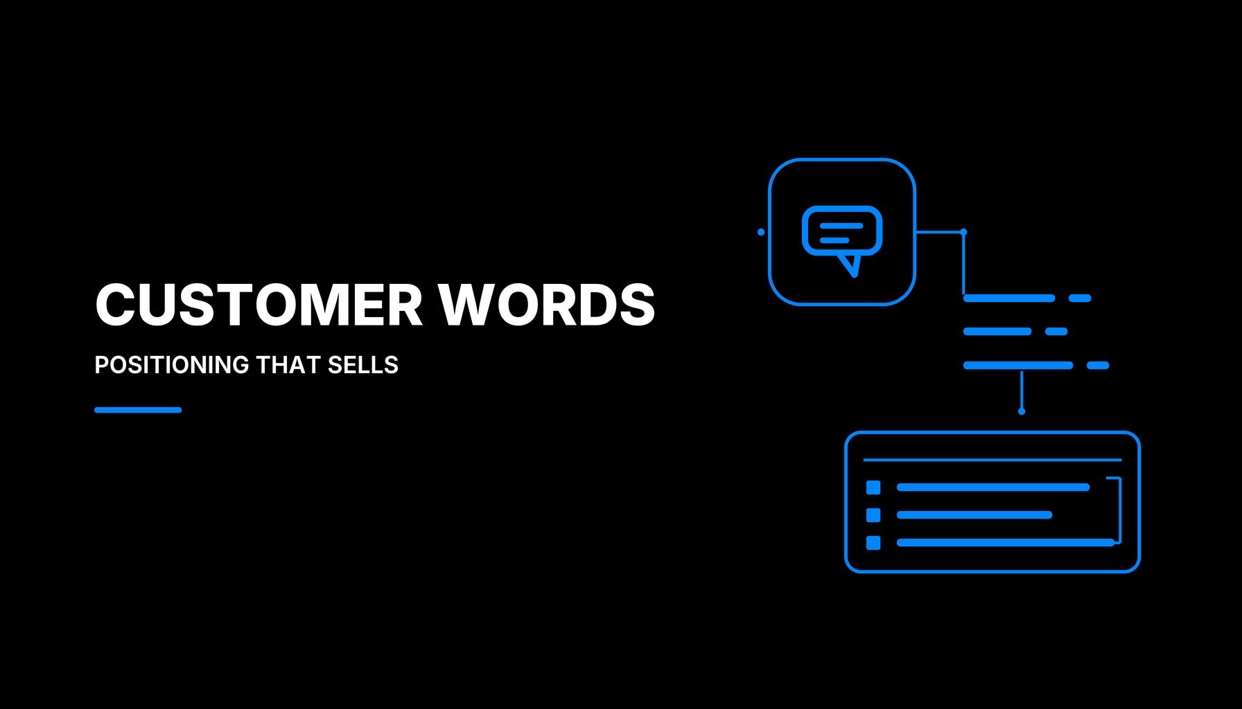 Customer Words Positioning That Sells