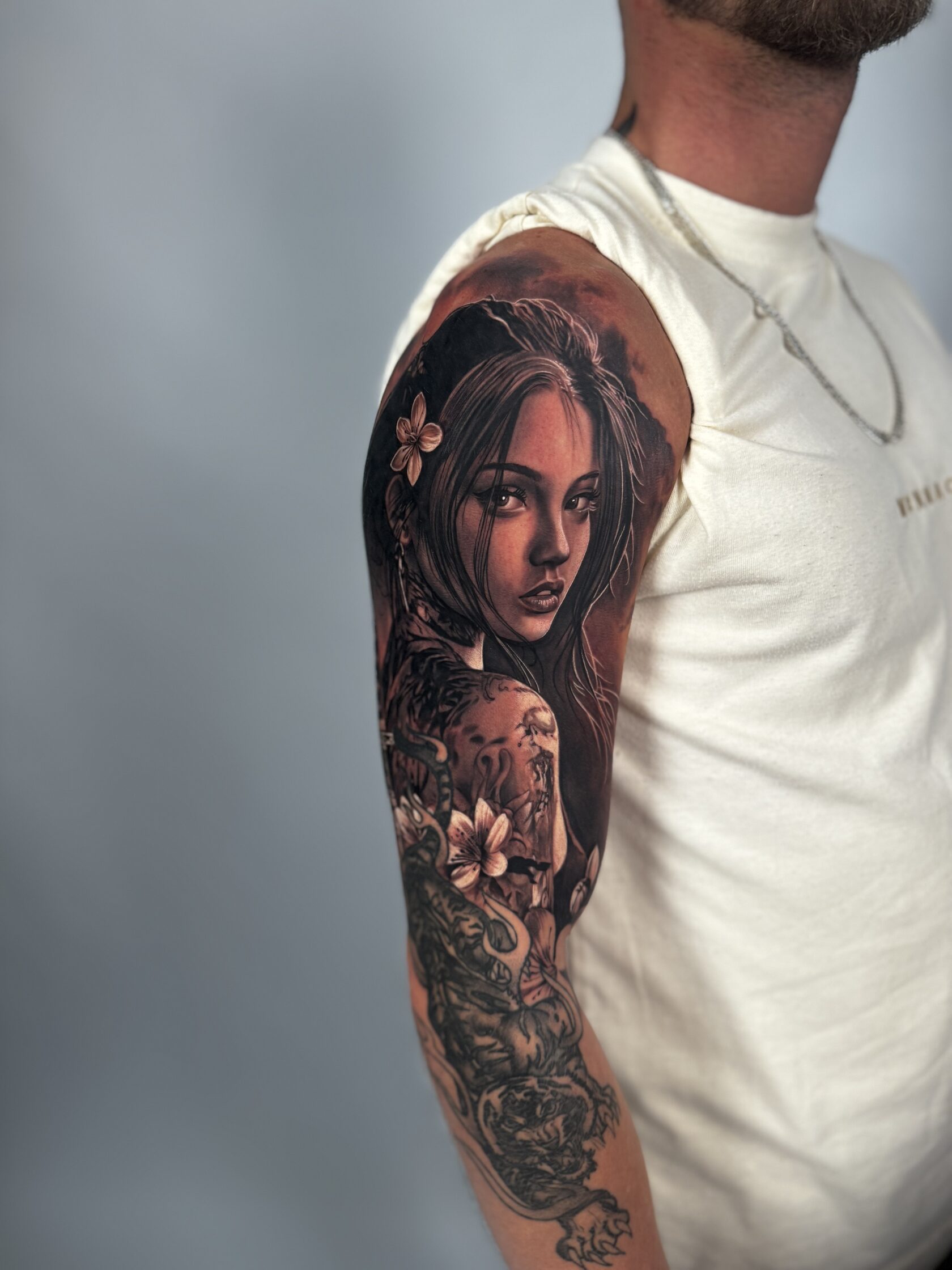 Realismus Tattoo von Yuriy – Arbeit 7