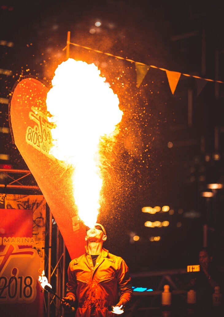 Feuershow für jeden high quality Anlass Blankenhain