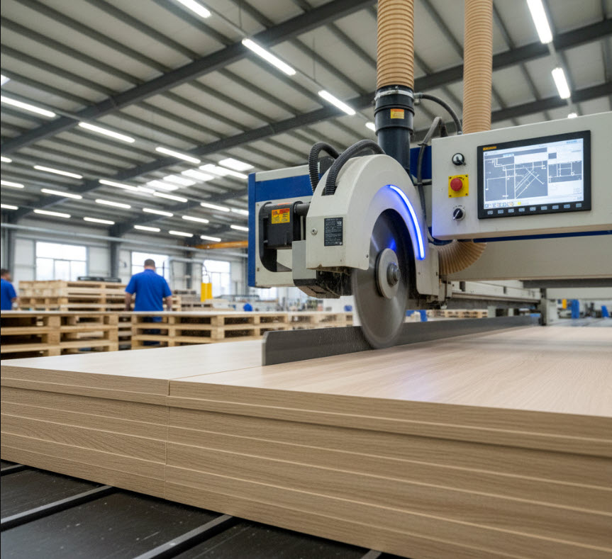 High-volume panel cutting