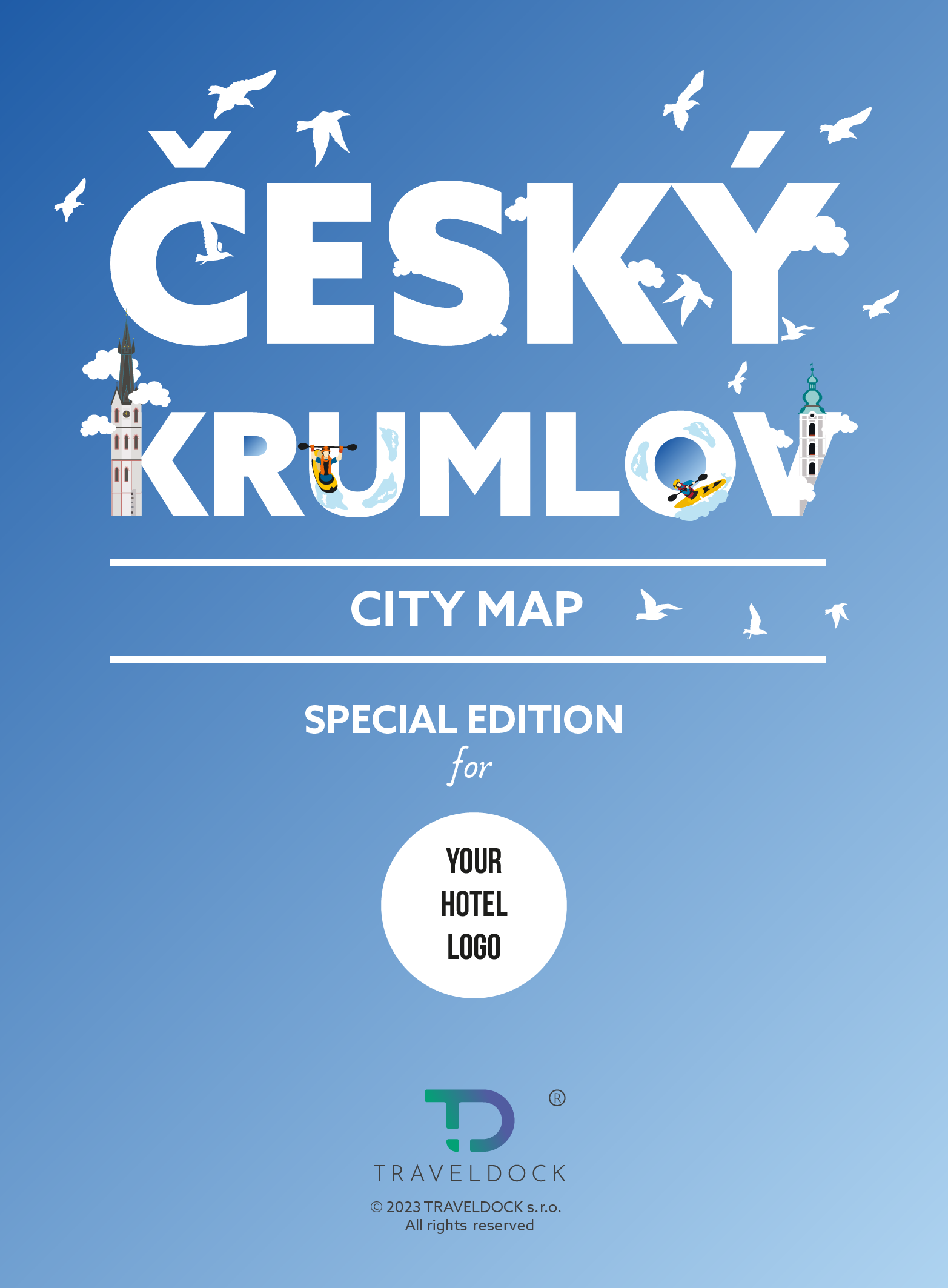 cesky krumlov city map for traveller and hotels