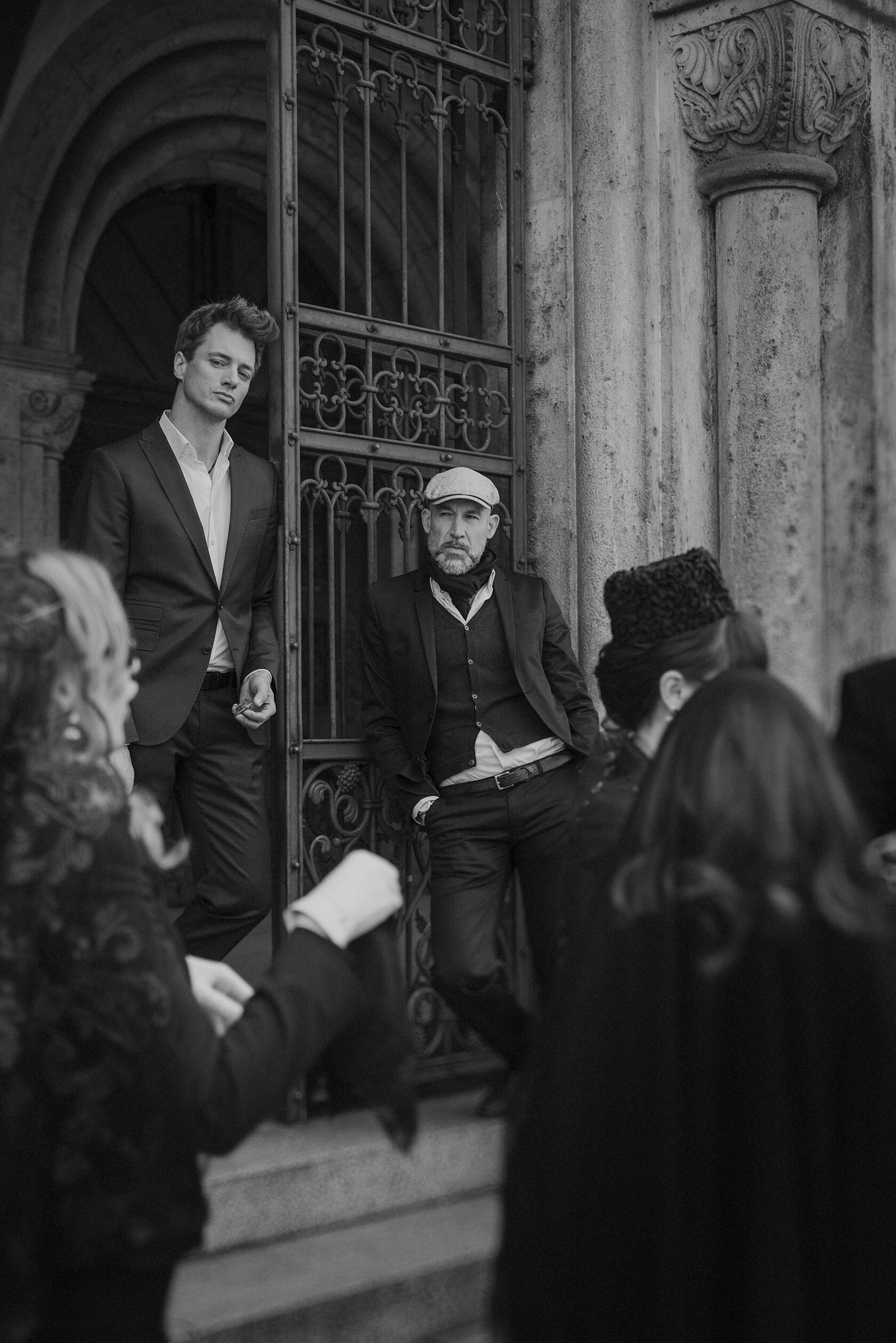 Scene from The Funeral by Evgenia Huber