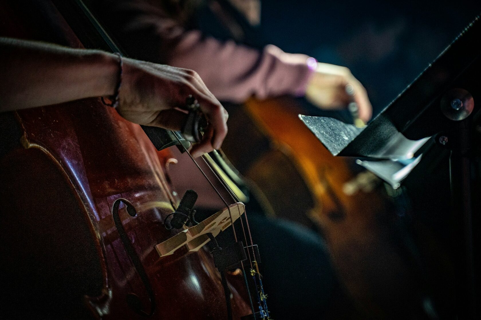 Cello performance