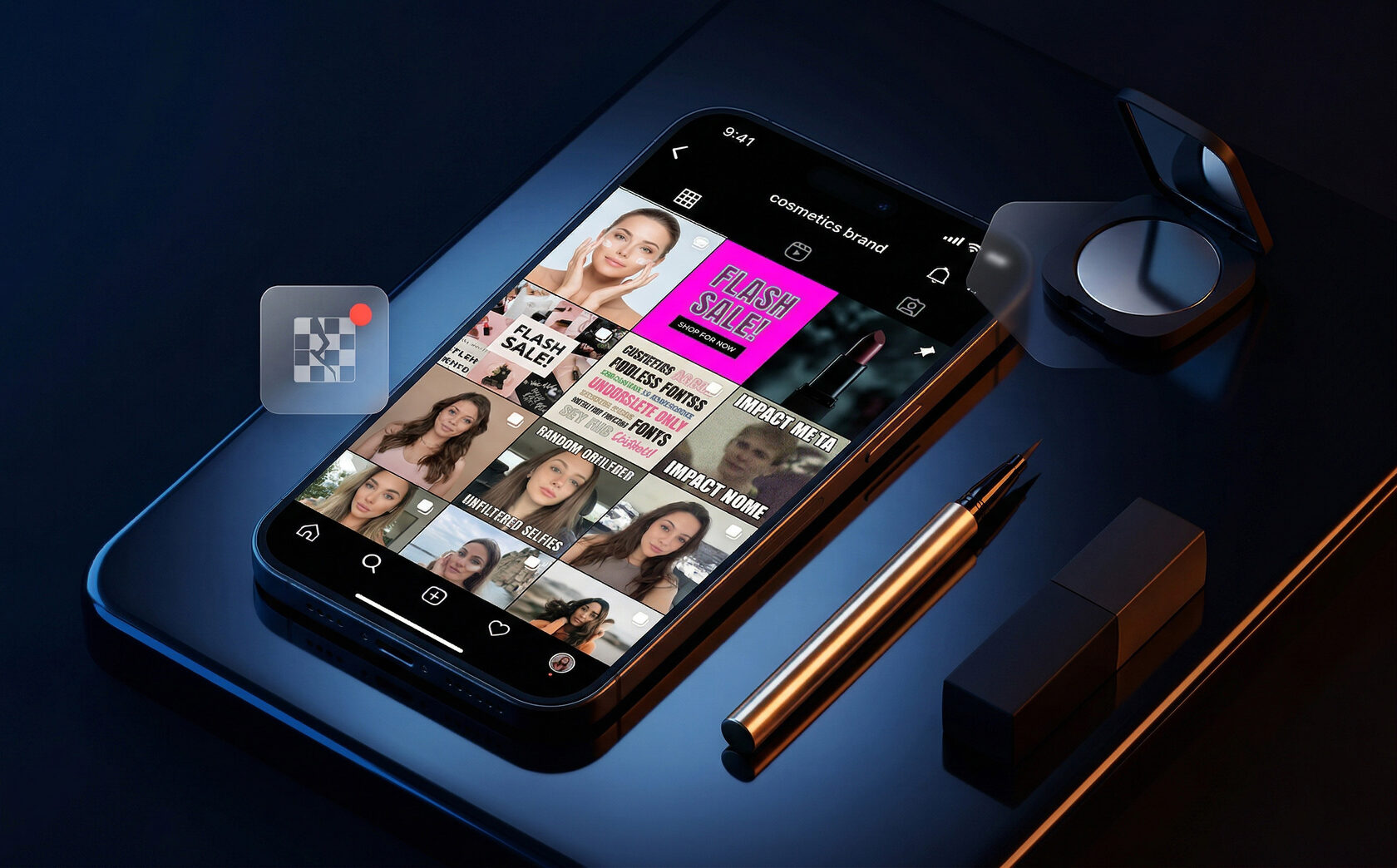 Хаотичний Instagram-грід