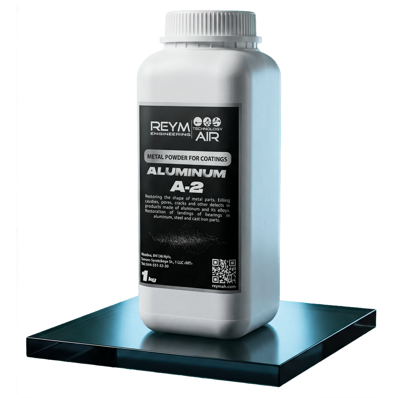 ALUMINIUM A-2 — Pulver für den Materialaufbau von Fehlstellen (Cold Spray)