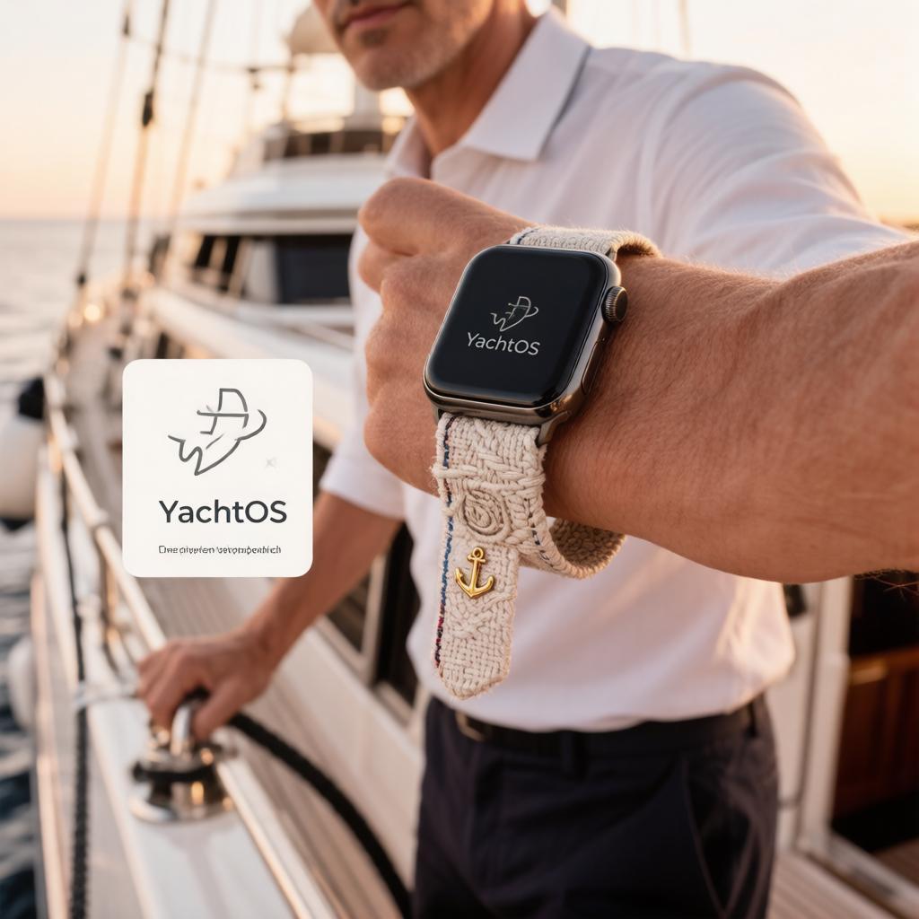 YachtOS Maître d'Horlogerie на борту