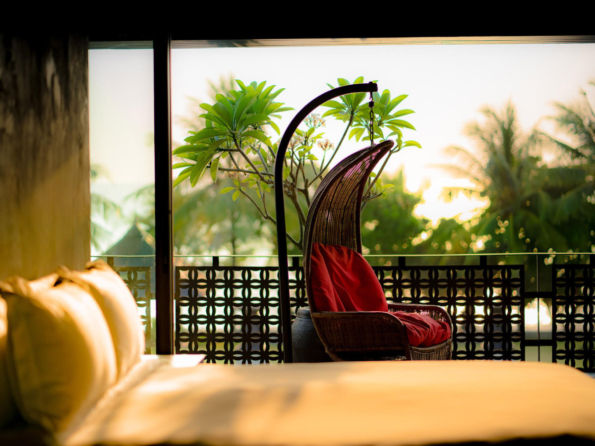 Master bedroom, Villa Saanti