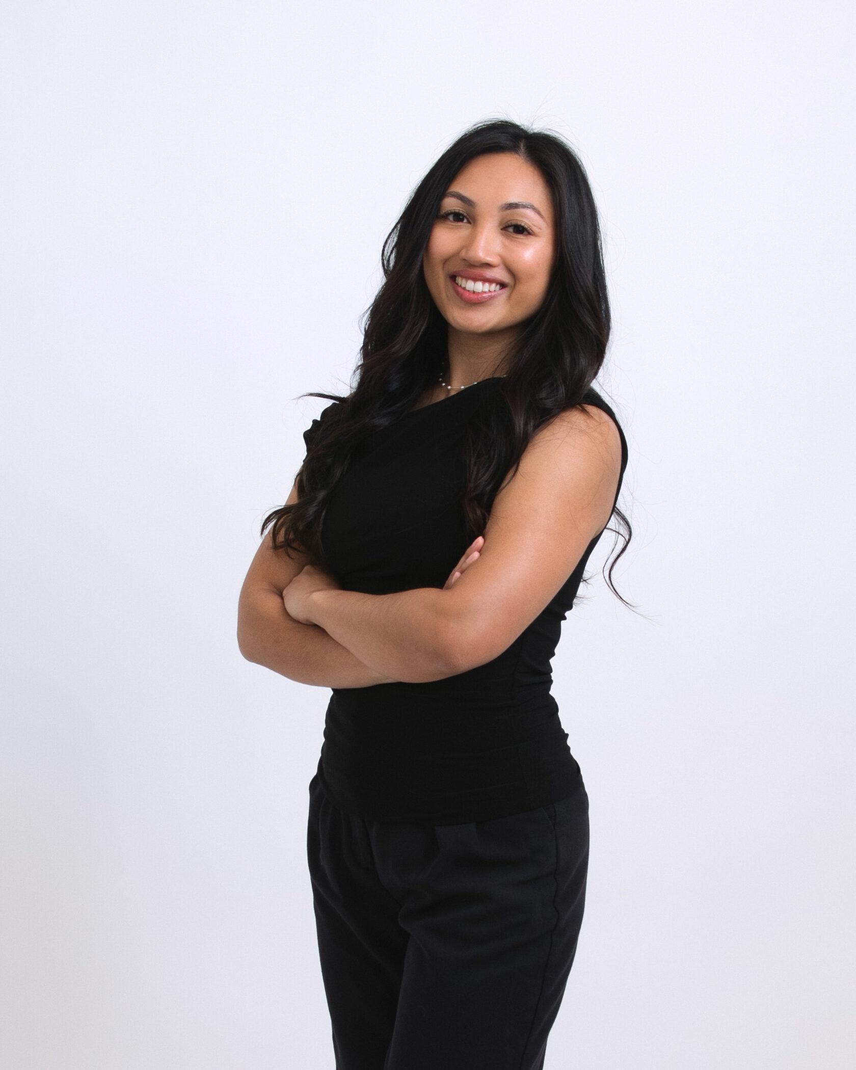 LinkedIn headshot session in a self-portrait studio in San Francisco