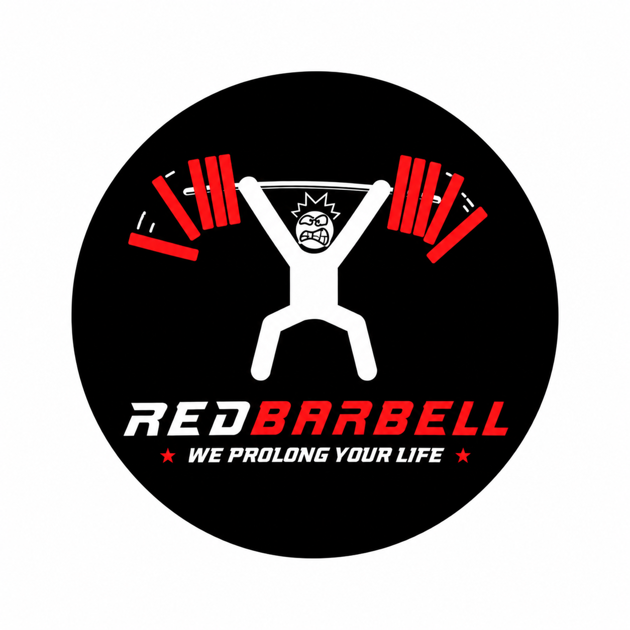Red Barbell