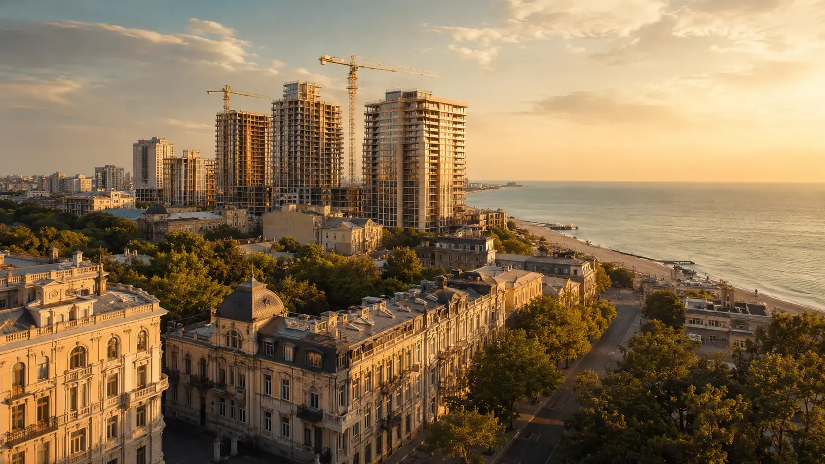 Urban-Invest — средняя цена новостроек Одессы