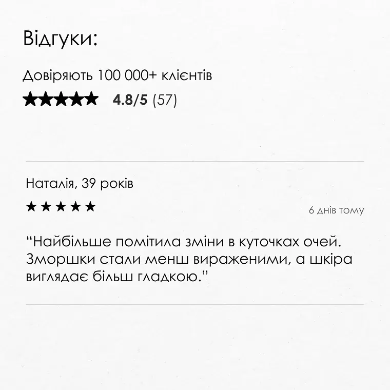 Дерматологічна сироватка для підтяжки повік BEAUTIFEYE®