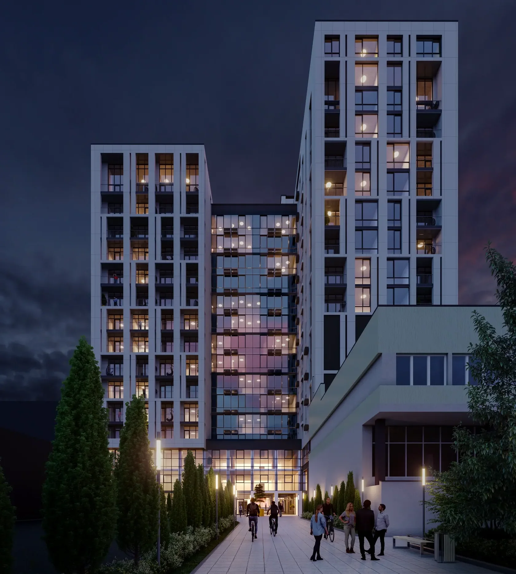 WELL towers у Львові — архітектура та благоустрій апарт-комплексу