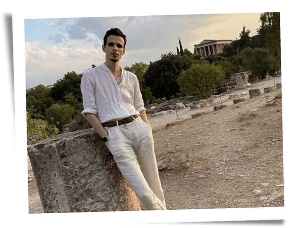 Smith's Power Consulting CEO image, Mediterranean background