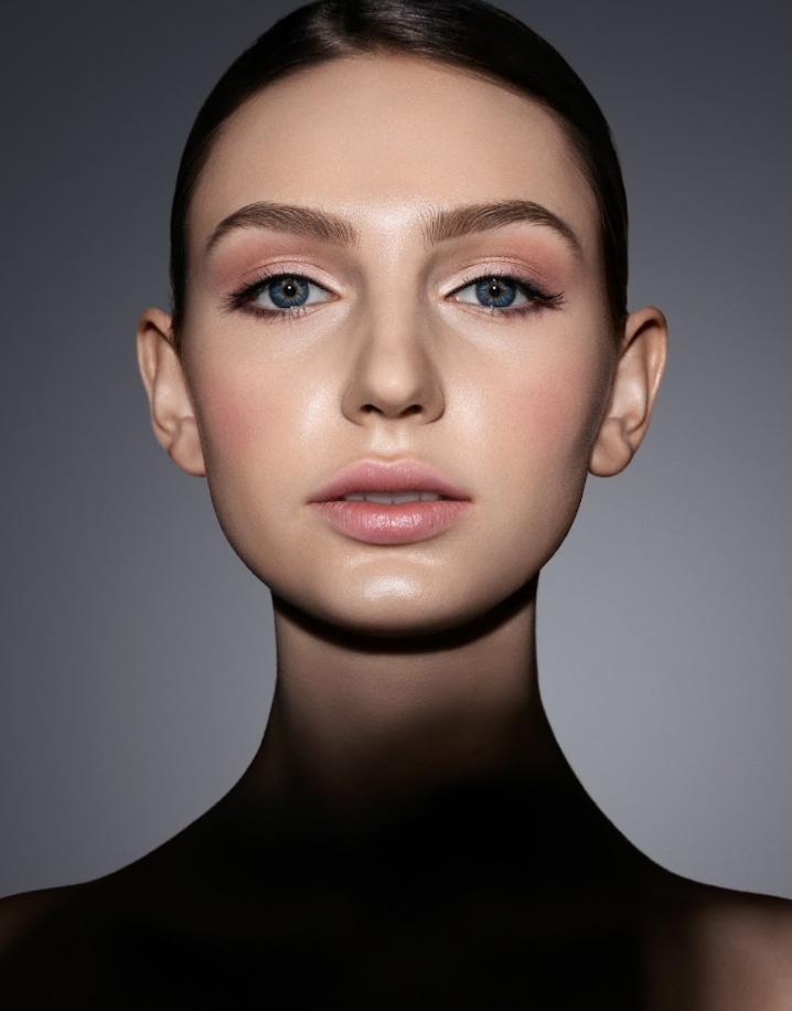 Clean beauty portrait by Natasha Volk
