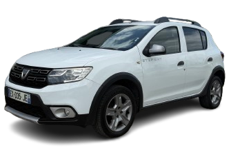 Dacia Sandero Stepway 1.5 dCi 90ch 2018 blanche diesel