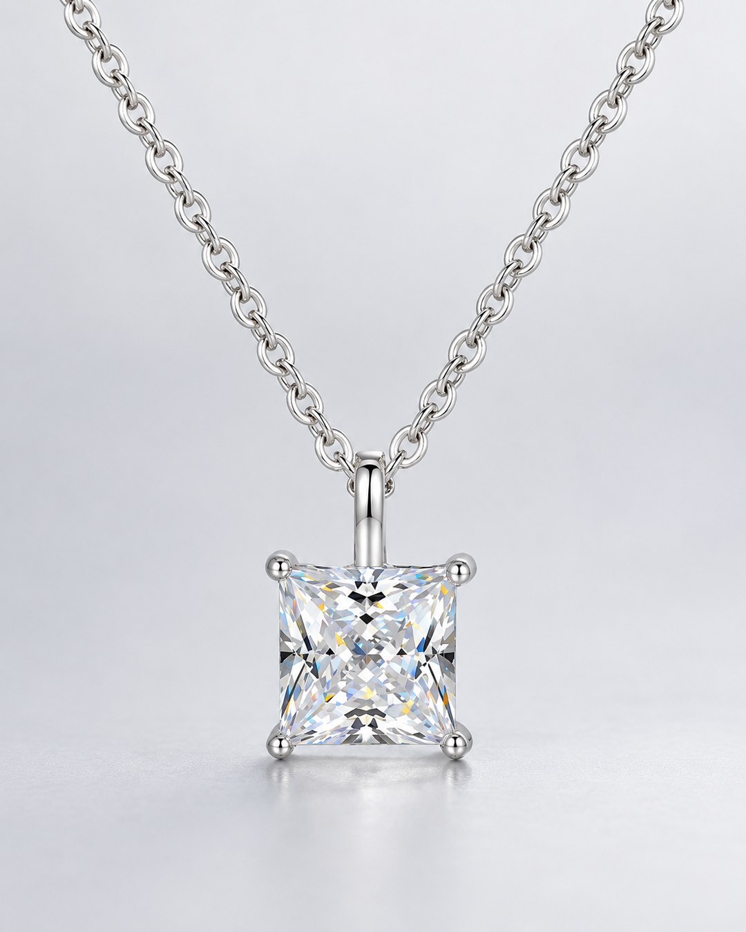 Princess Solitaire VVS1 Pendant ICED KYIV