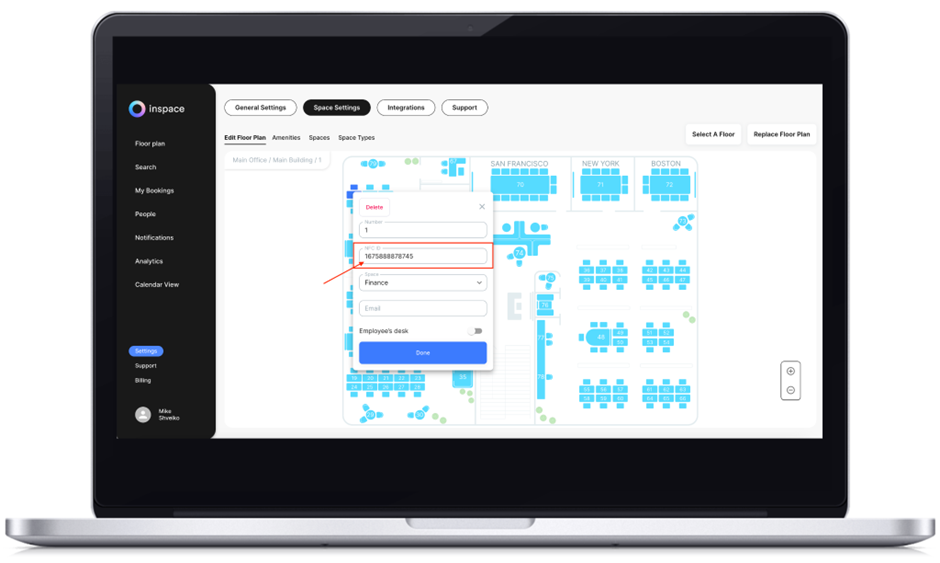 Guide: Activating Devices | inspace Help Center