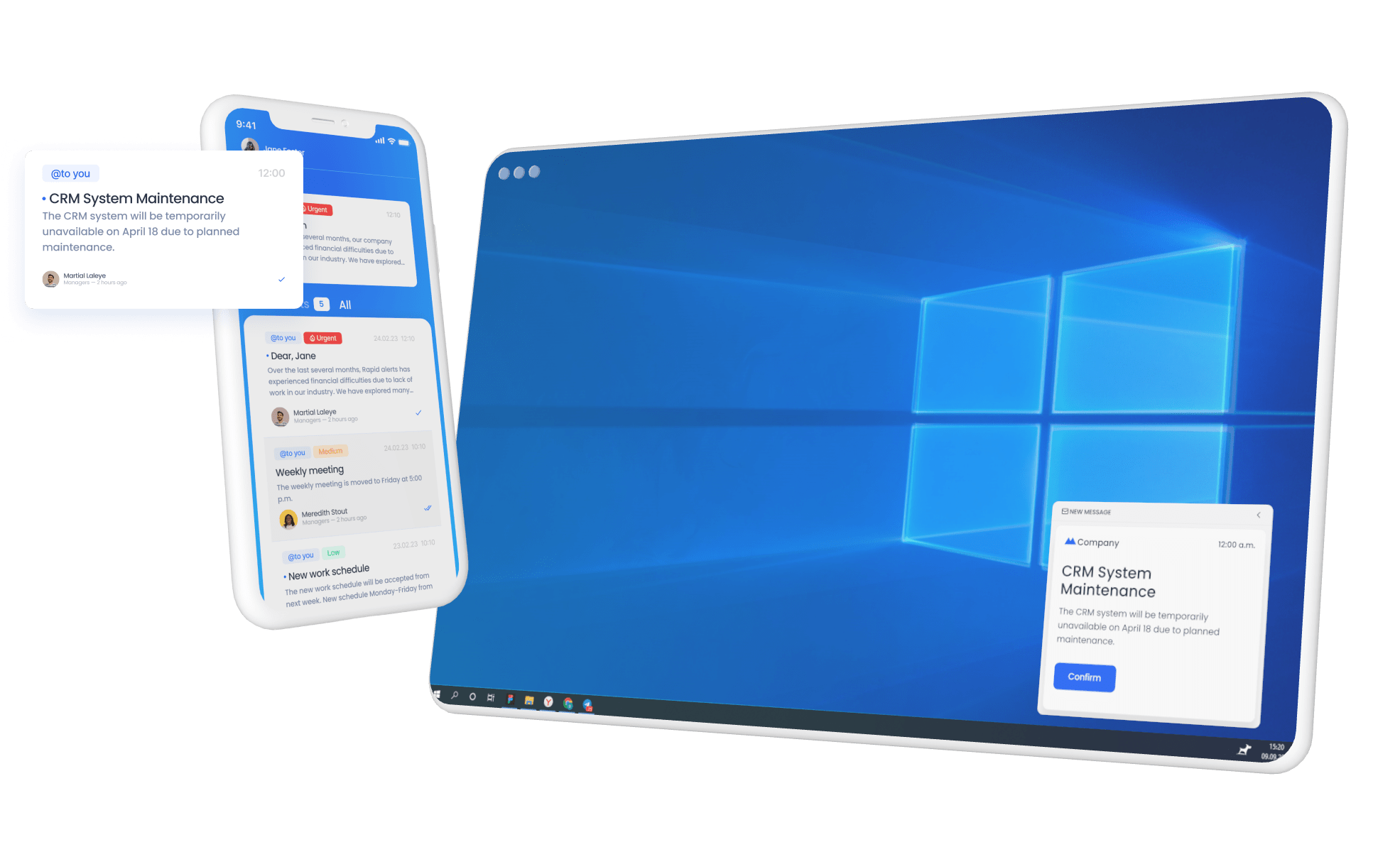 employee app features