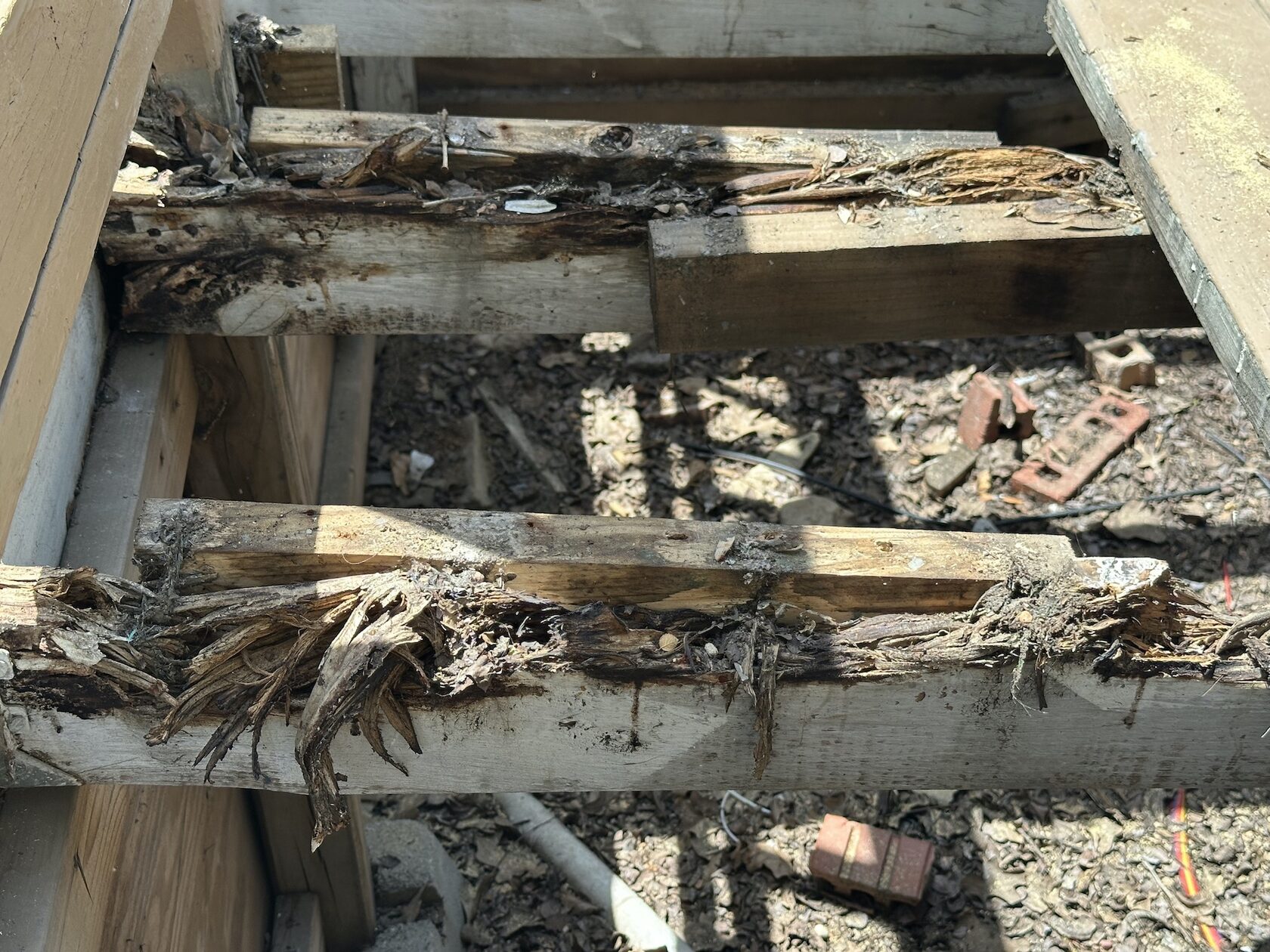 Porch and stair restoration Austin TX — process photo 4 of 23