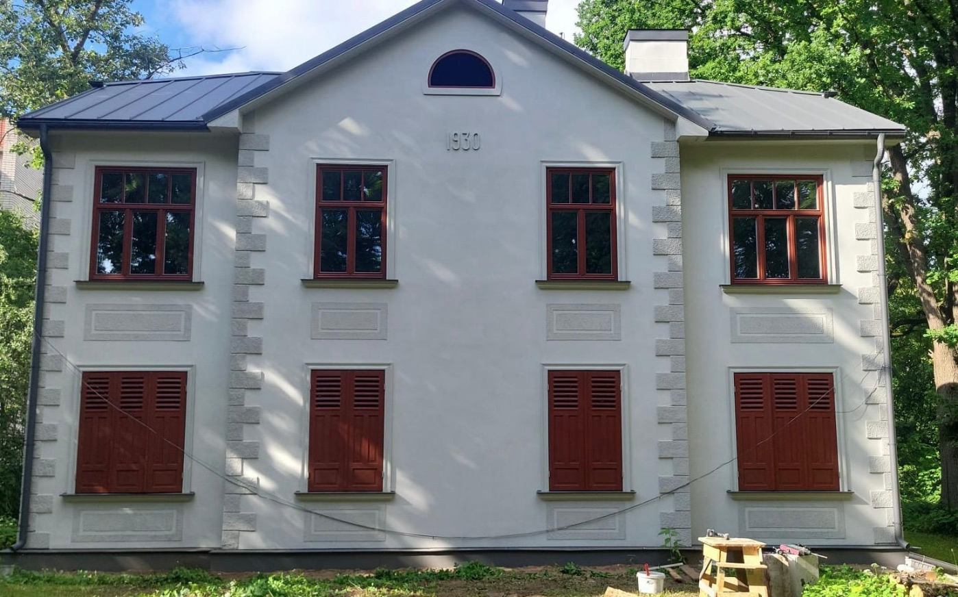 būvniecība, rekonstrukcija, renovācija, administratīvā ēka