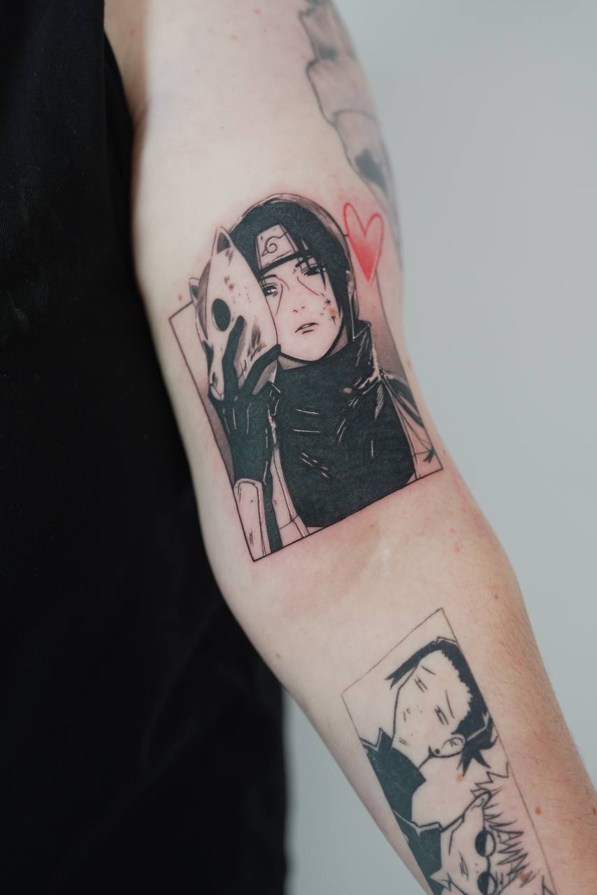 Graphik & Farbe Tattoo von Maria – Arbeit 9