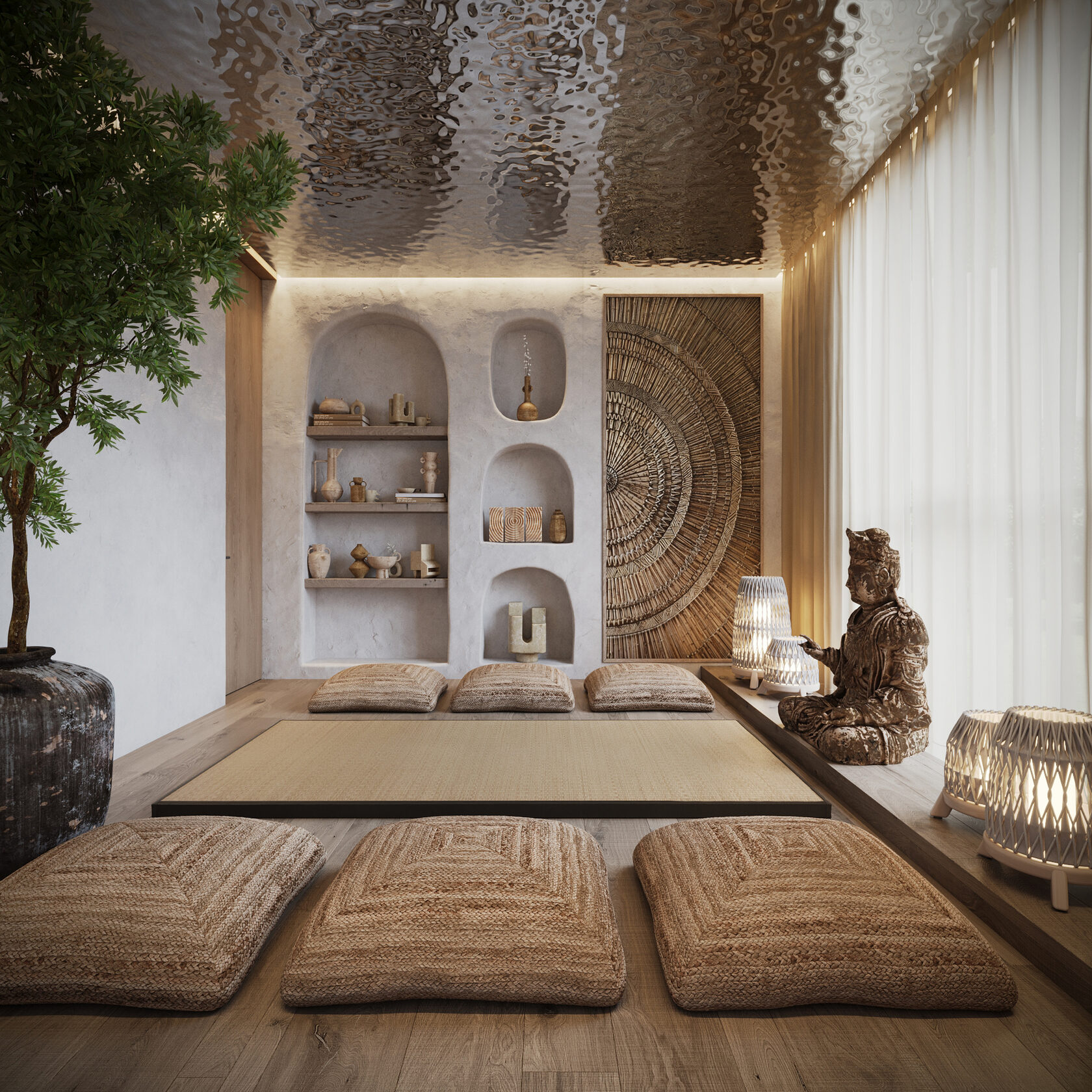 Yoga Center interior detail 10