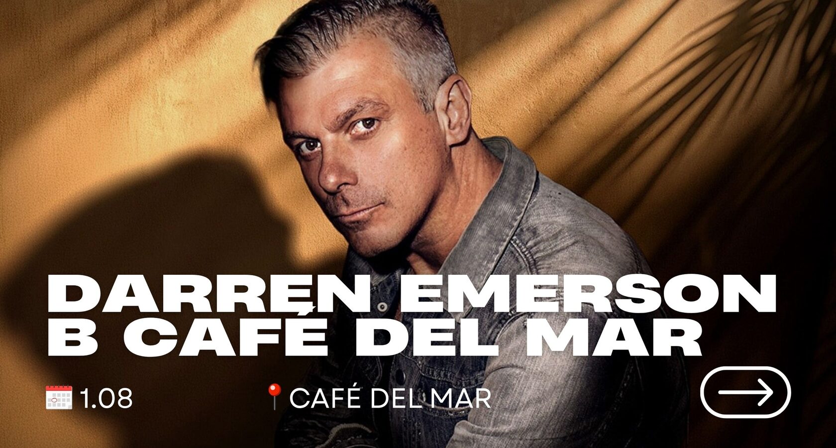 Darren Emerson в Cafe del Mar на Пхукете 1 Августа
