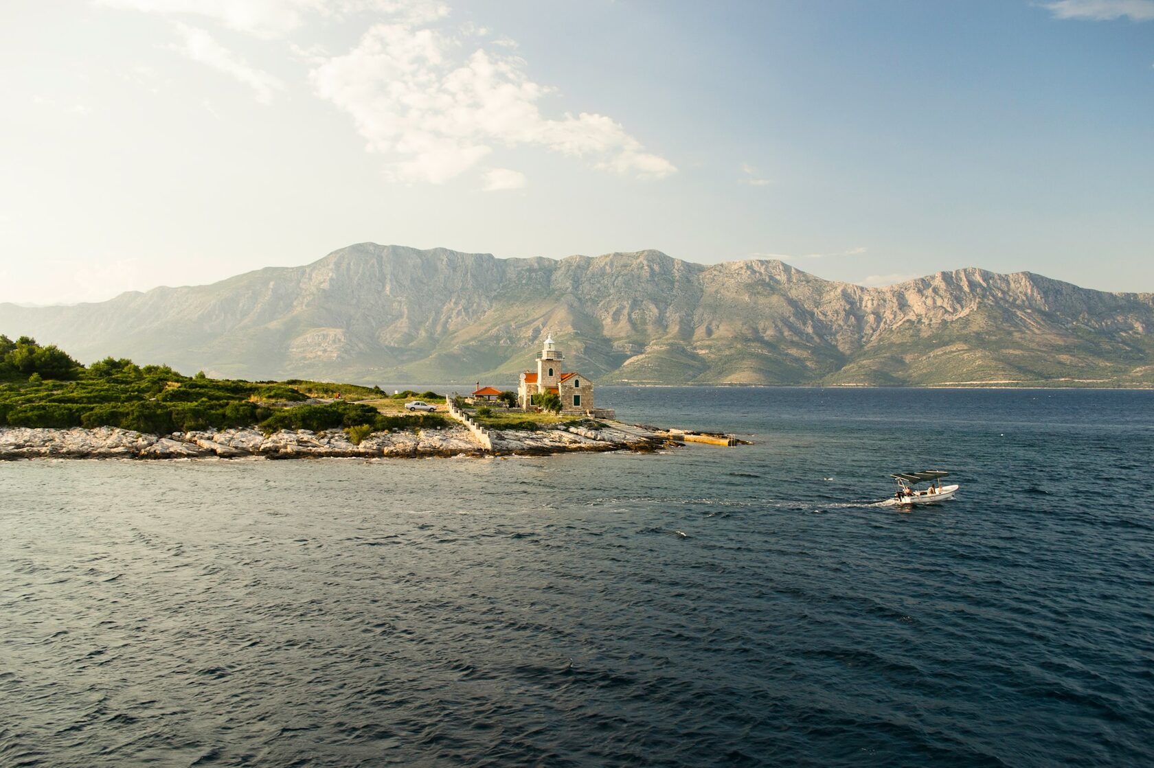 Team working at the seaside during workation in Split, Croatia
