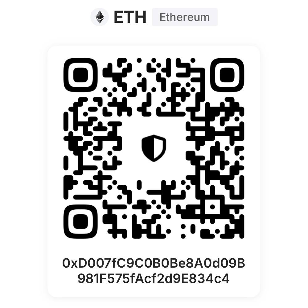 ETH (Ethereum) QR code