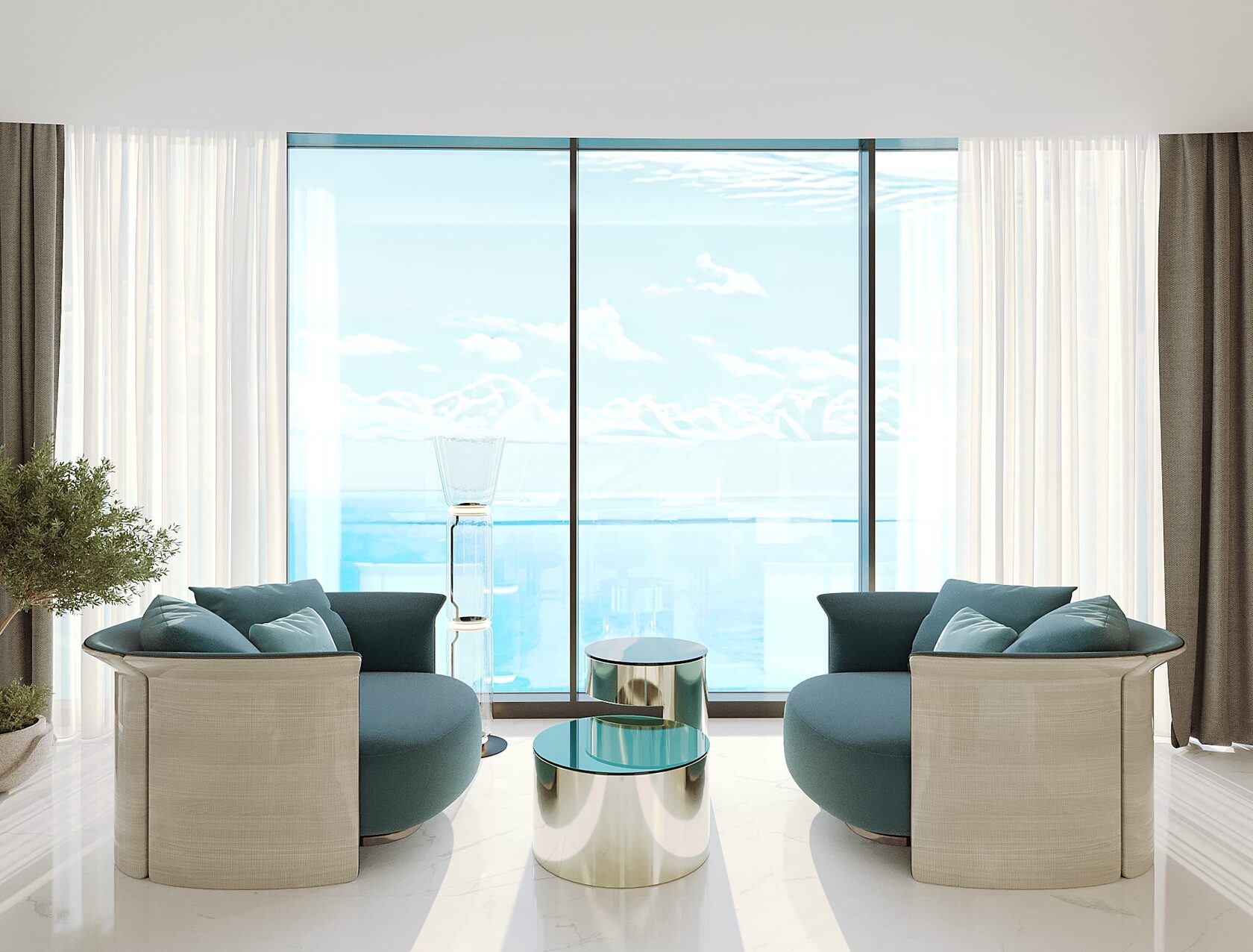Acqualina interior detail 8