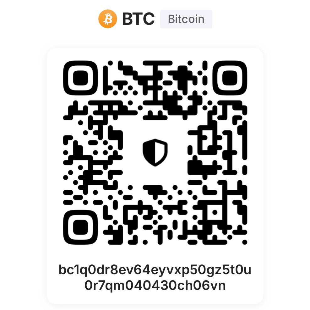 BTC (Bitcoin) QR code