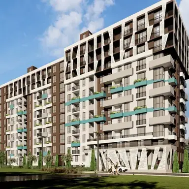 ЖК Golden City — фасад житлового комплексу