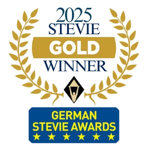 Stevie Gold Award 2025 für KI, Machine Learning und Innovationsprojekte