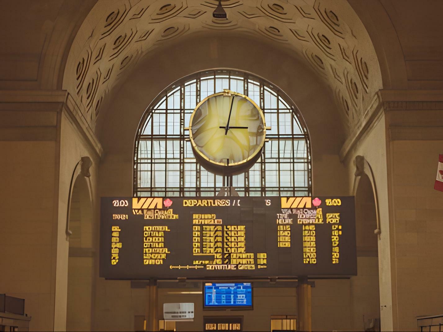 Montr al Central Train Station Adress Map CANADA TRAINS