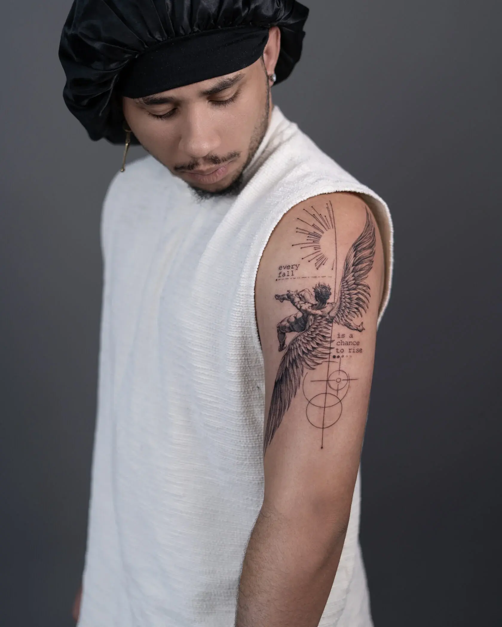 Conceptual Tattoo Beispiel 3 - Brennnessel Tattoo Berlin