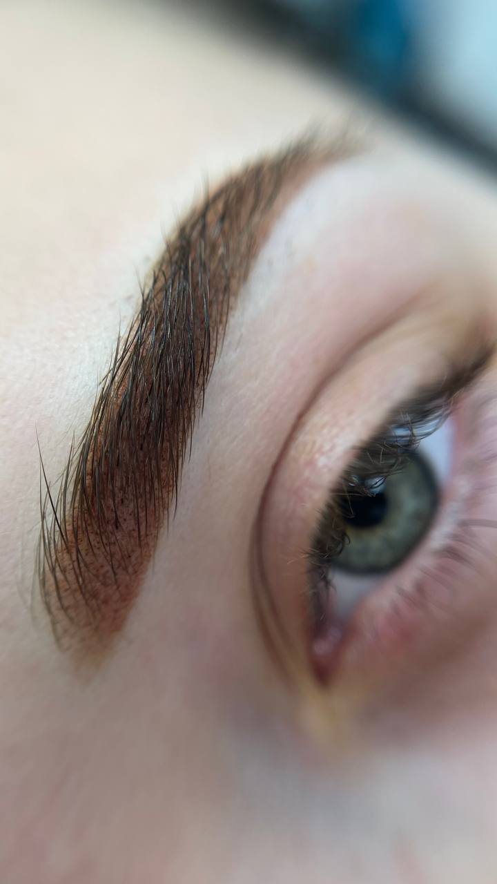 Ombre brows result