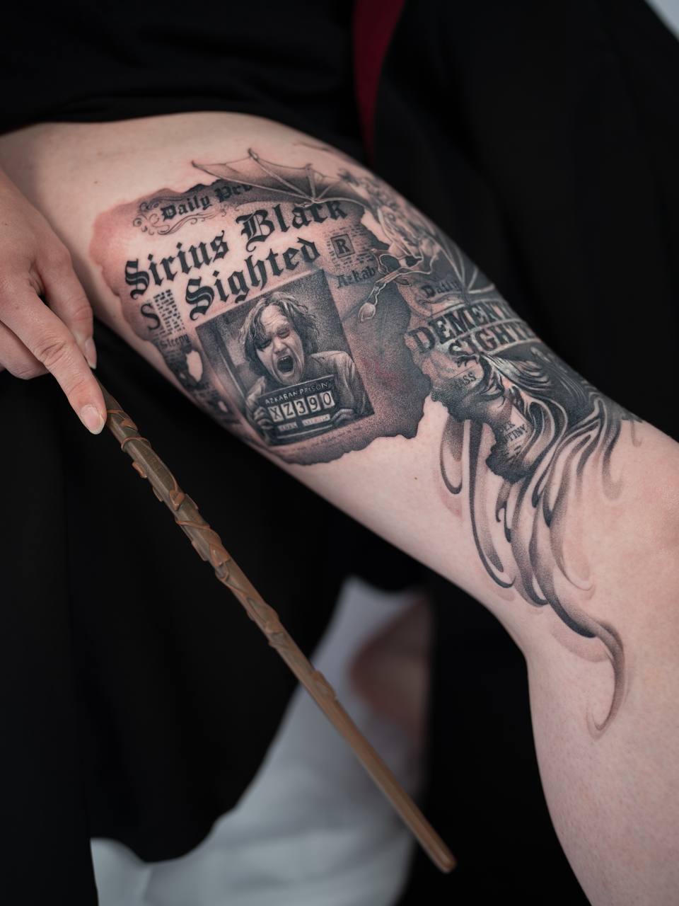 Graphik & Farbe Tattoo von Maria – Arbeit 11