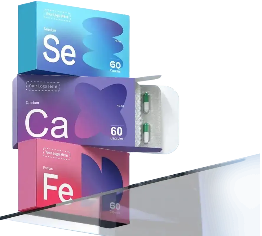 Private and white label food supplements