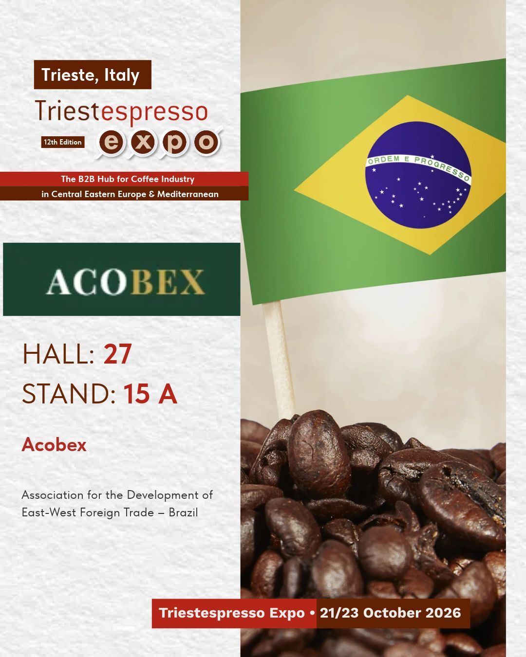 Acobex - Stand Triestespresso Expo