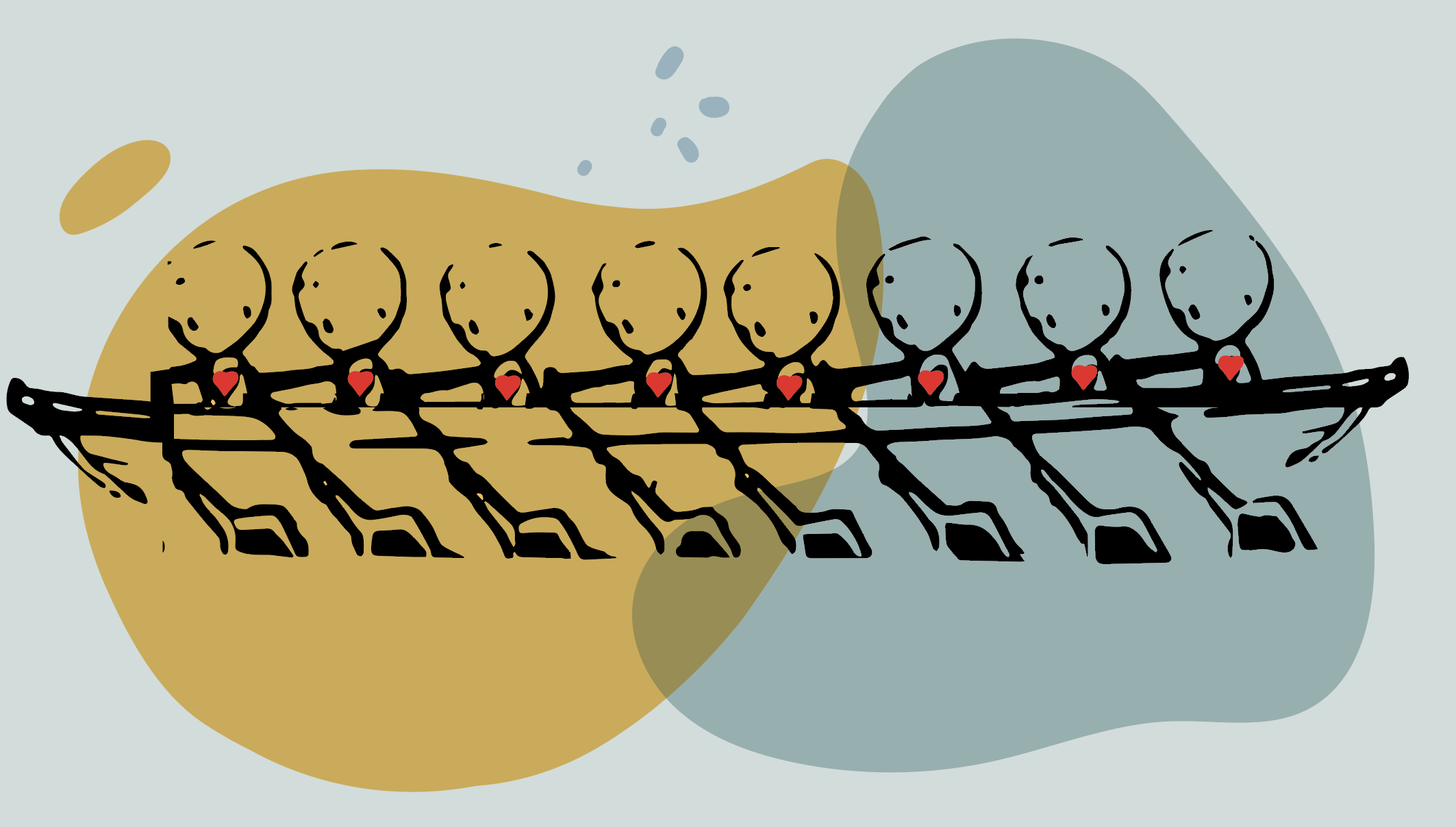 Minimalist Drawing of Help