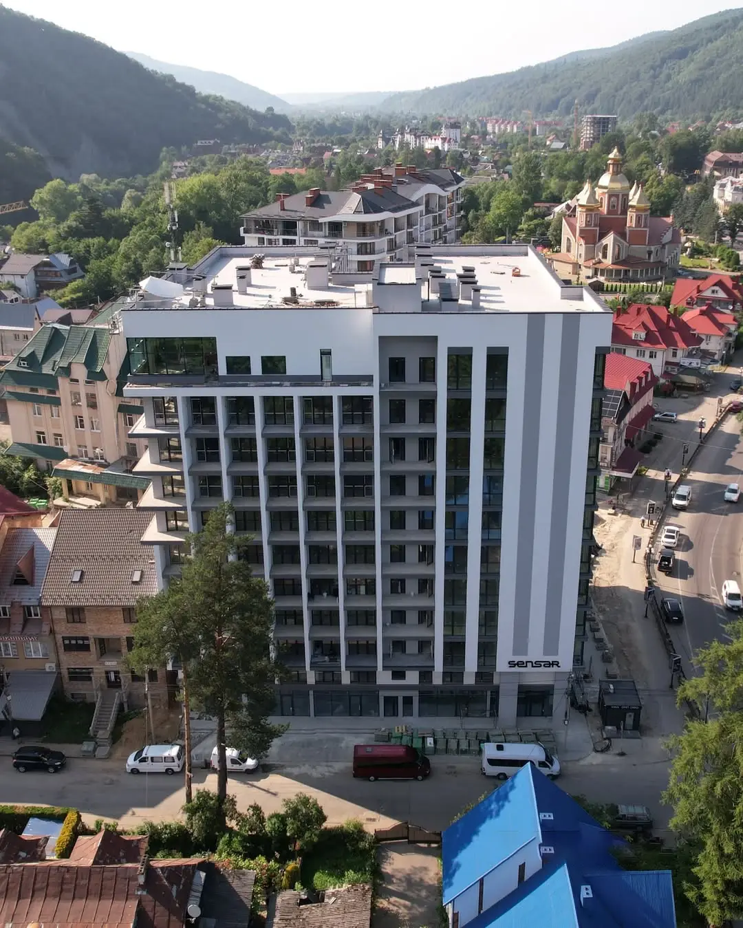 Архитектура Smart Hill в Карпатах